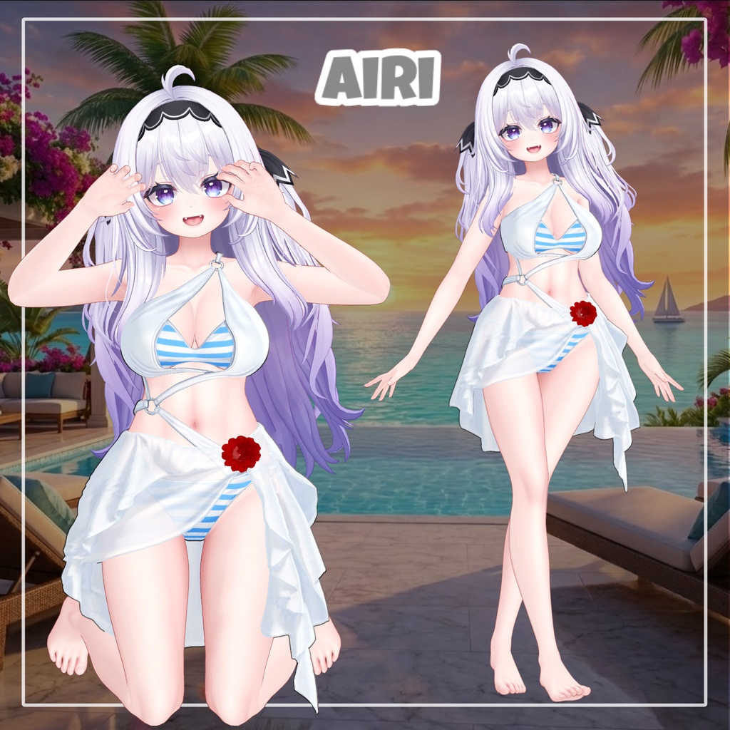 【75%OFF|期間限定】20,000フォロワー記念セール Overay Bikini 5 【17アバター対応】