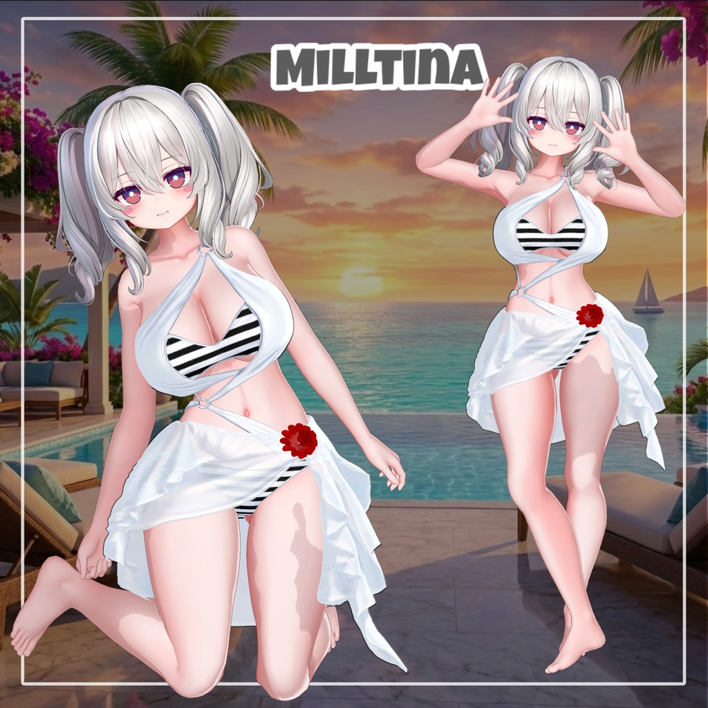 【75%OFF|期間限定】20,000フォロワー記念セール Overay Bikini 5 【17アバター対応】