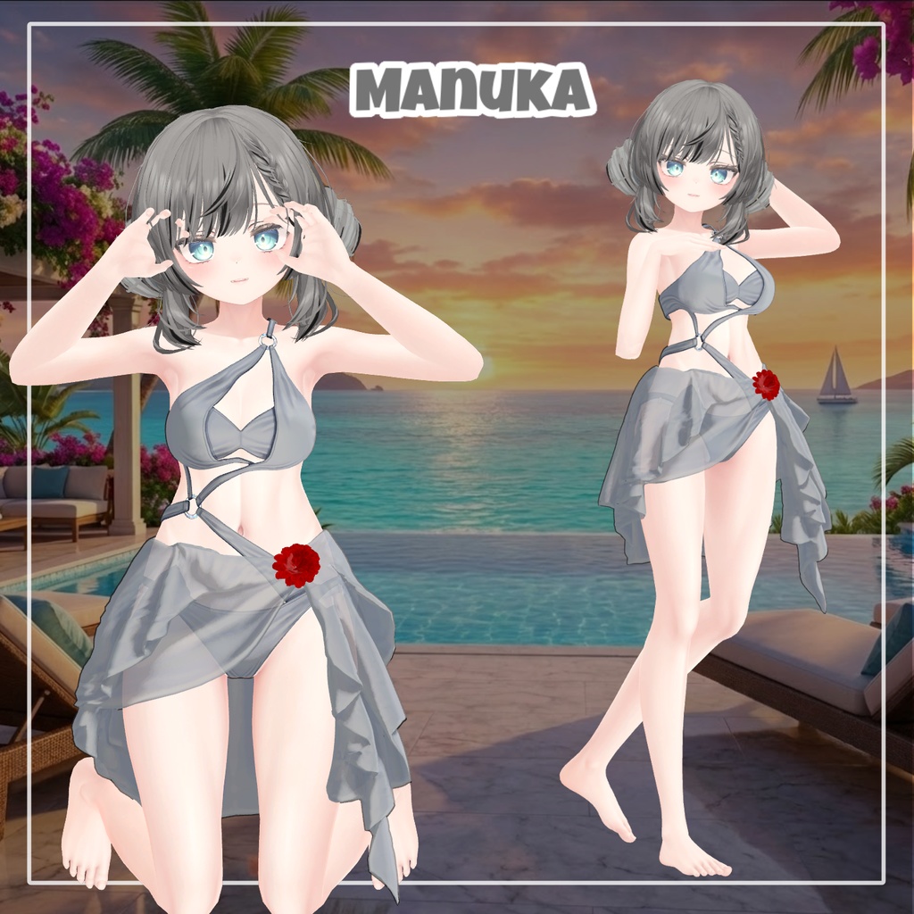 【75%OFF|期間限定】20,000フォロワー記念セール Overay Bikini 5 【17アバター対応】