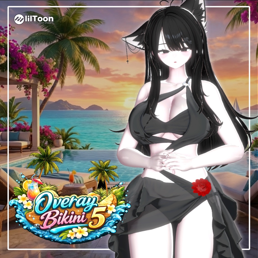 【75%OFF|期間限定】20,000フォロワー記念セール Overay Bikini 5 【17アバター対応】