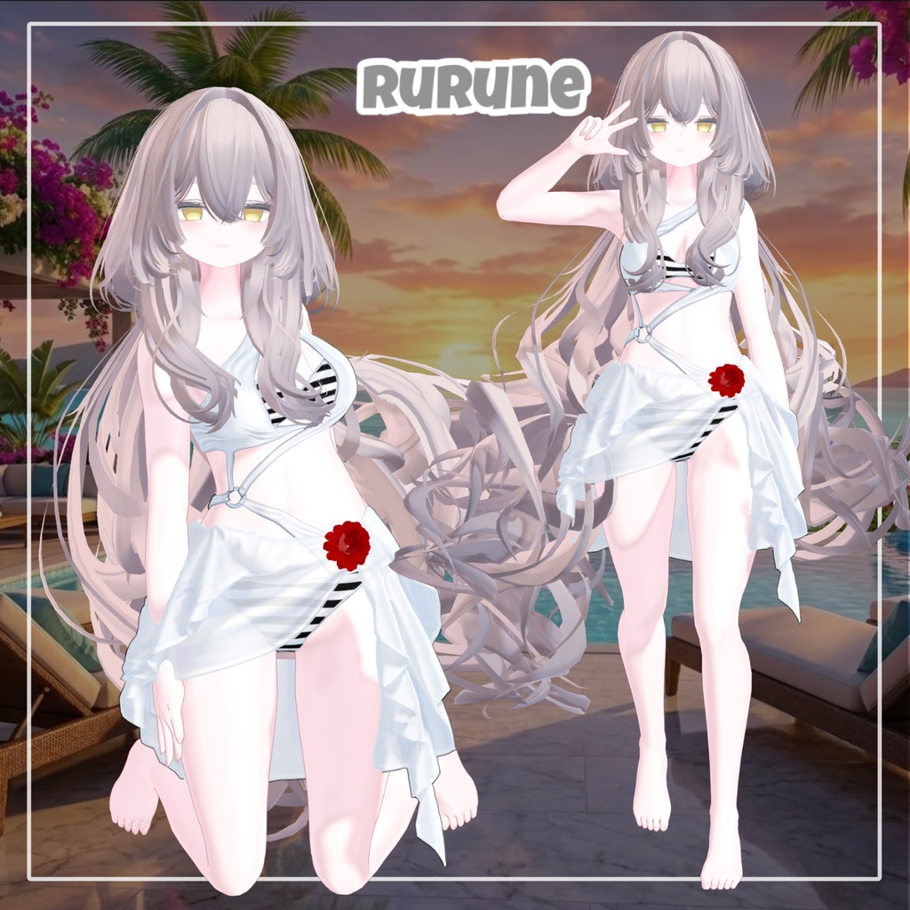 【75%OFF|期間限定】20,000フォロワー記念セール Overay Bikini 5 【17アバター対応】