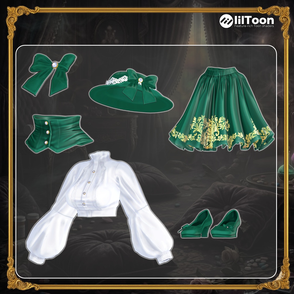 【16アバター対応】 Garden Reverie