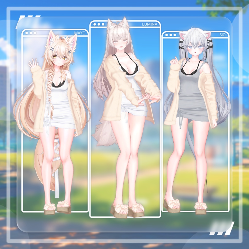 【25% Sale】 Overay Missy Look 【19アバター対応】