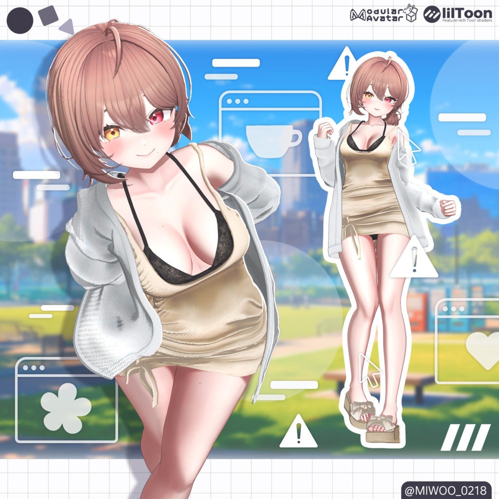 【25% Sale】 Overay Missy Look 【19アバター対応】