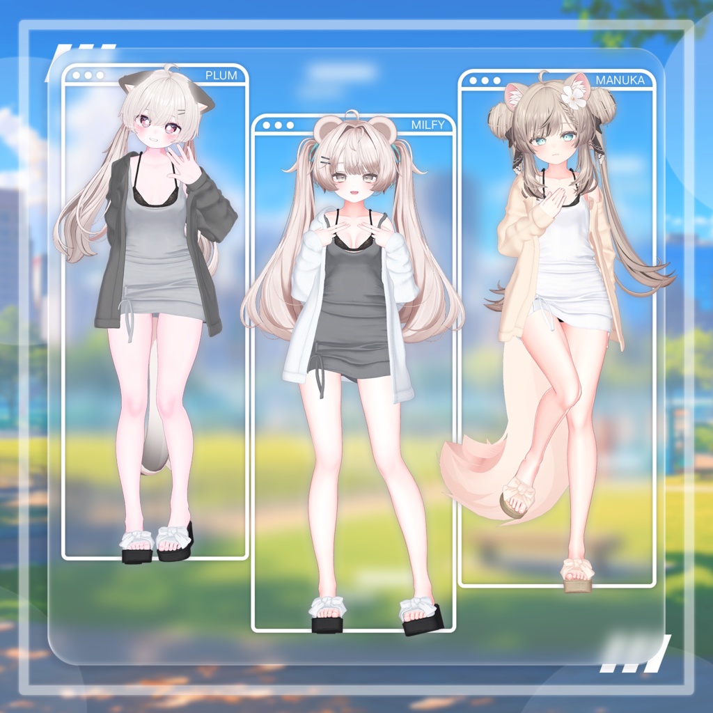 【25% Sale】 Overay Missy Look 【19アバター対応】