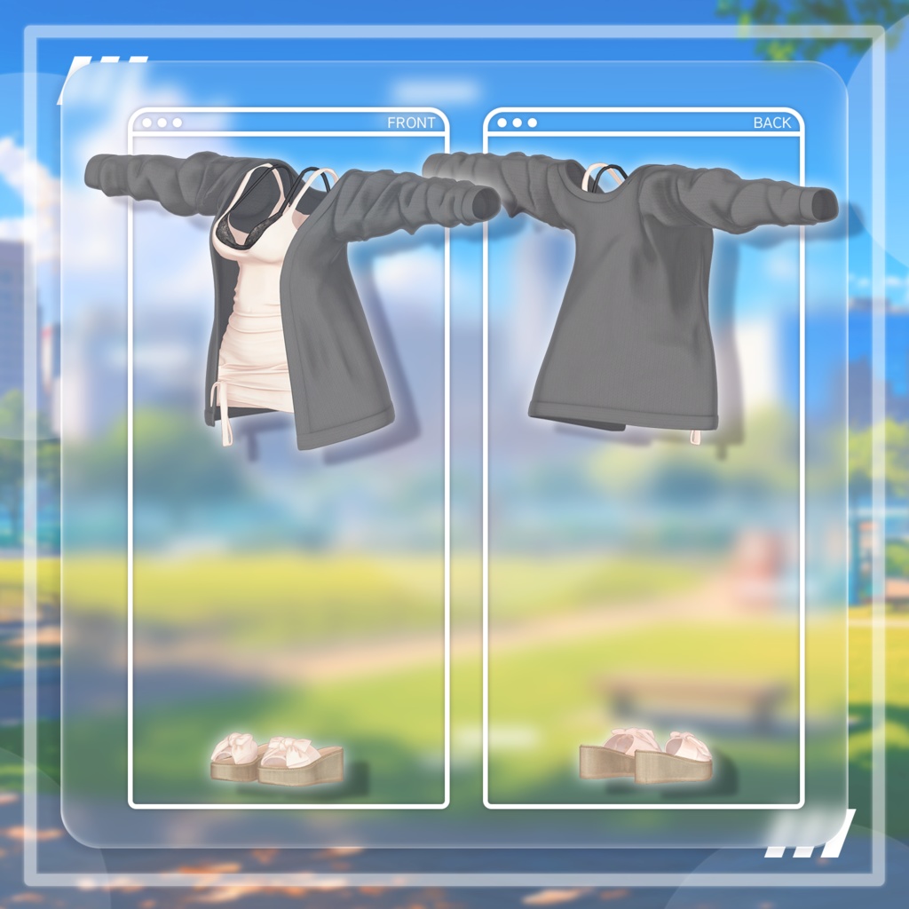 【25% Sale】 Overay Missy Look 【19アバター対応】