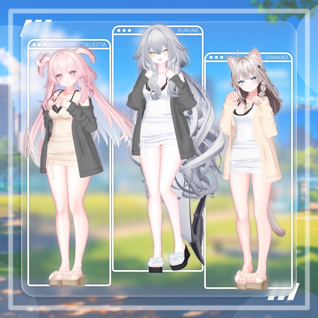 【25% Sale】 Overay Missy Look 【19アバター対応】