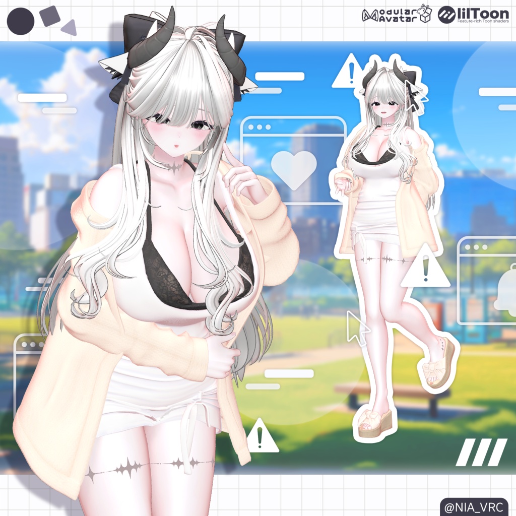 【25% Sale】 Overay Missy Look 【19アバター対応】