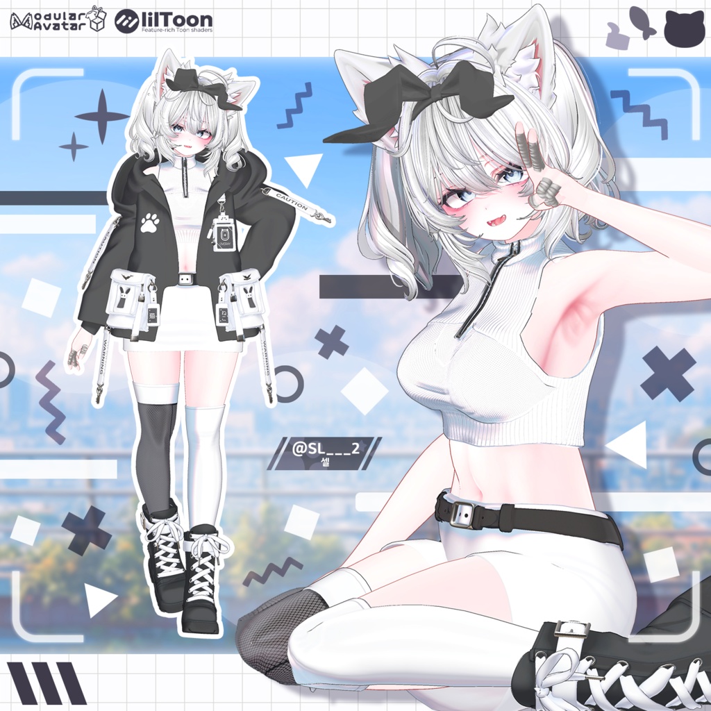 Tech Wear Cat 【19アバター対応】