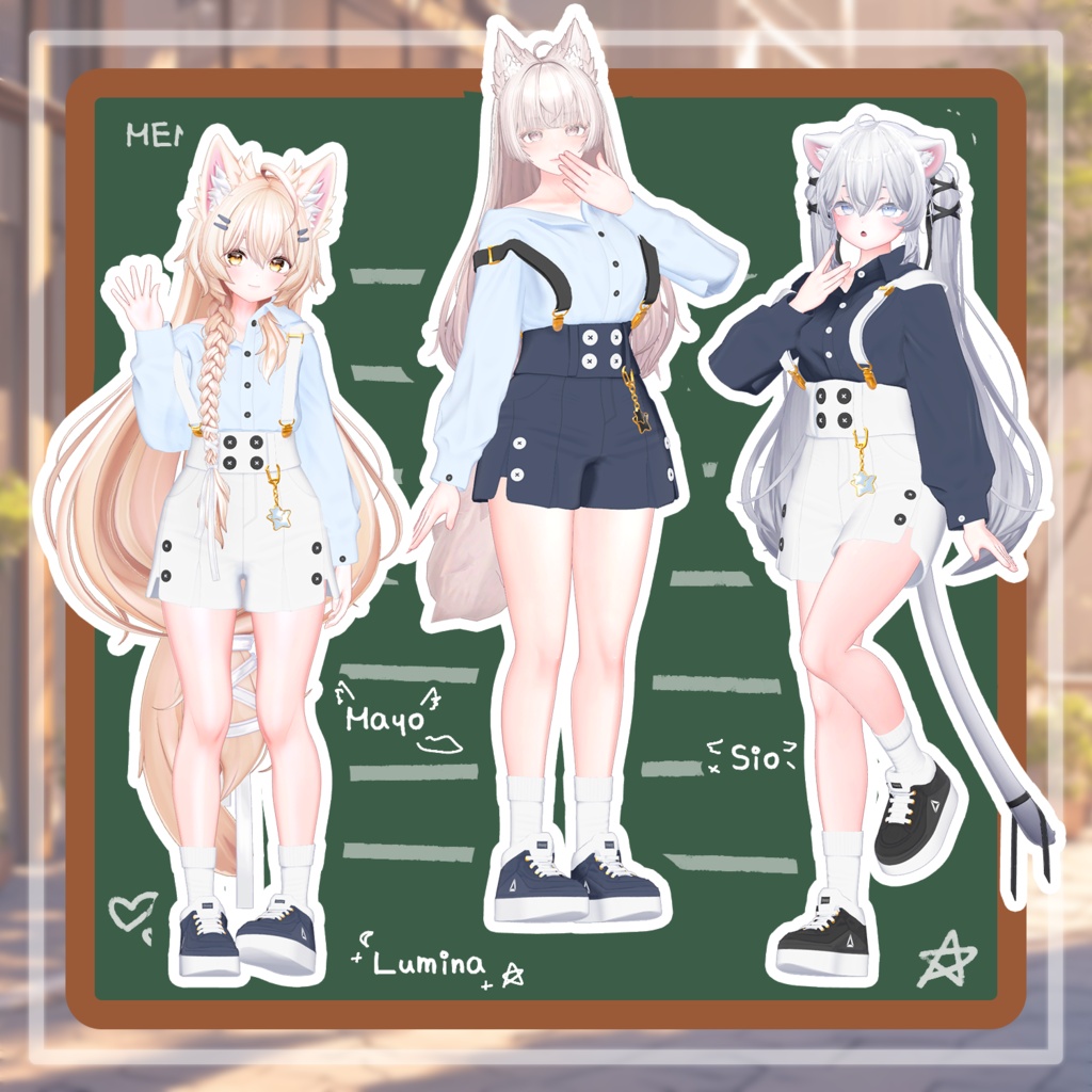 【??% Sale】 Mellow Days 【19アバター対応】