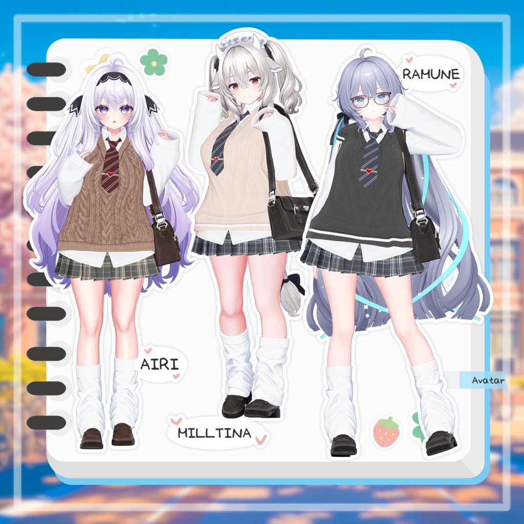 【30% Sale】 Cocoa Preppy 【19アバター対応】