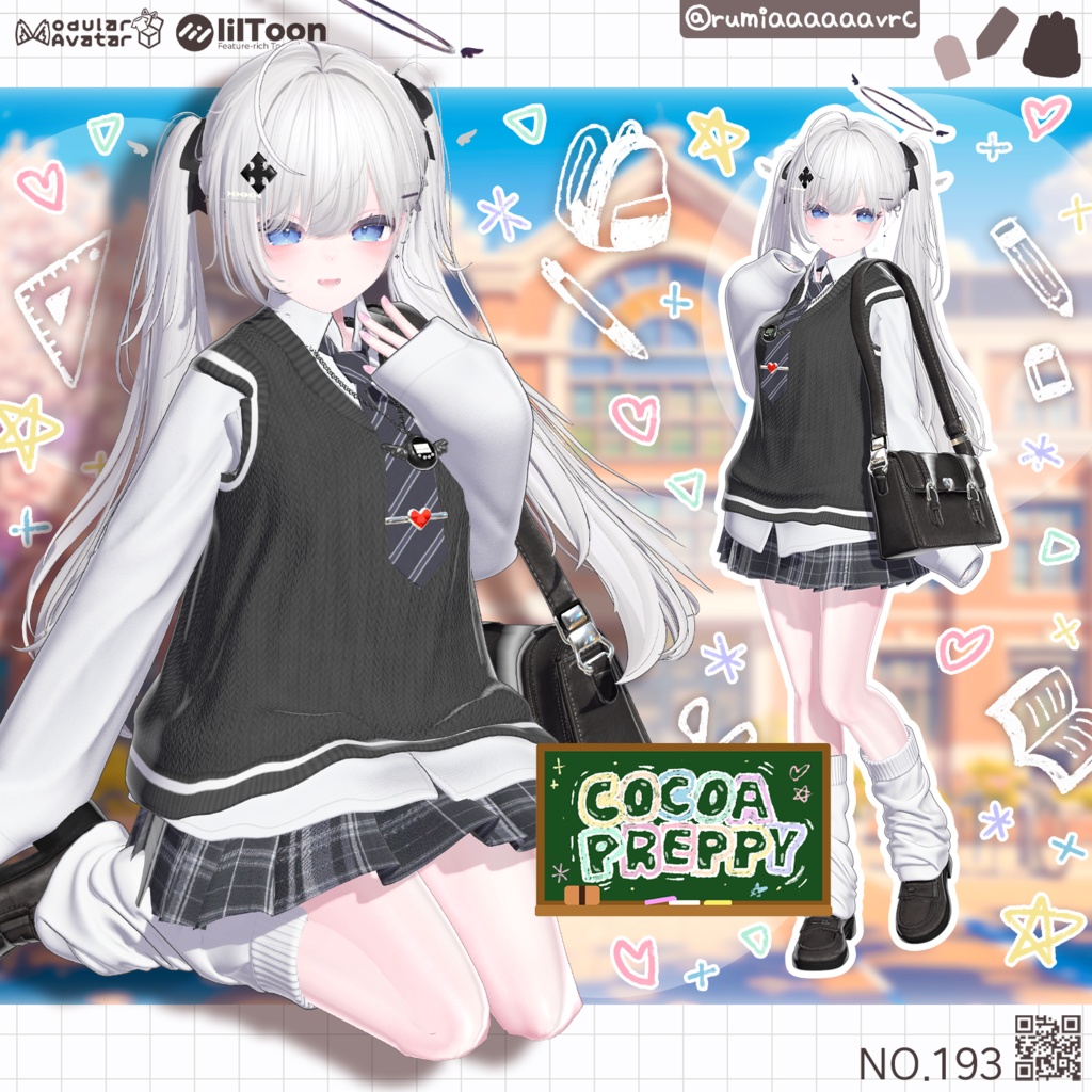 【30% Sale】 Cocoa Preppy 【19アバター対応】
