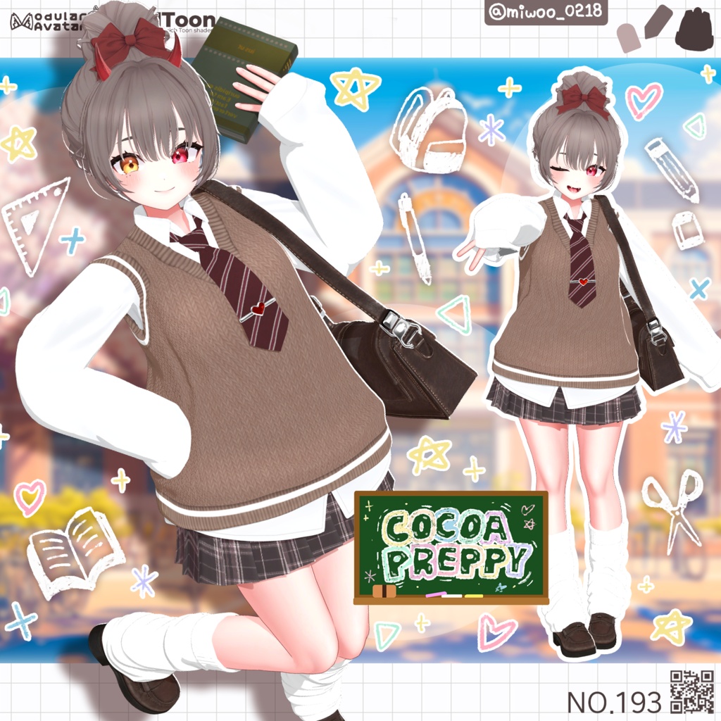 【30% Sale】  Cocoa Preppy 【19アバター対応】