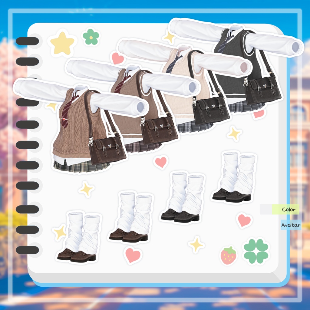 【30% Sale】 Cocoa Preppy 【19アバター対応】
