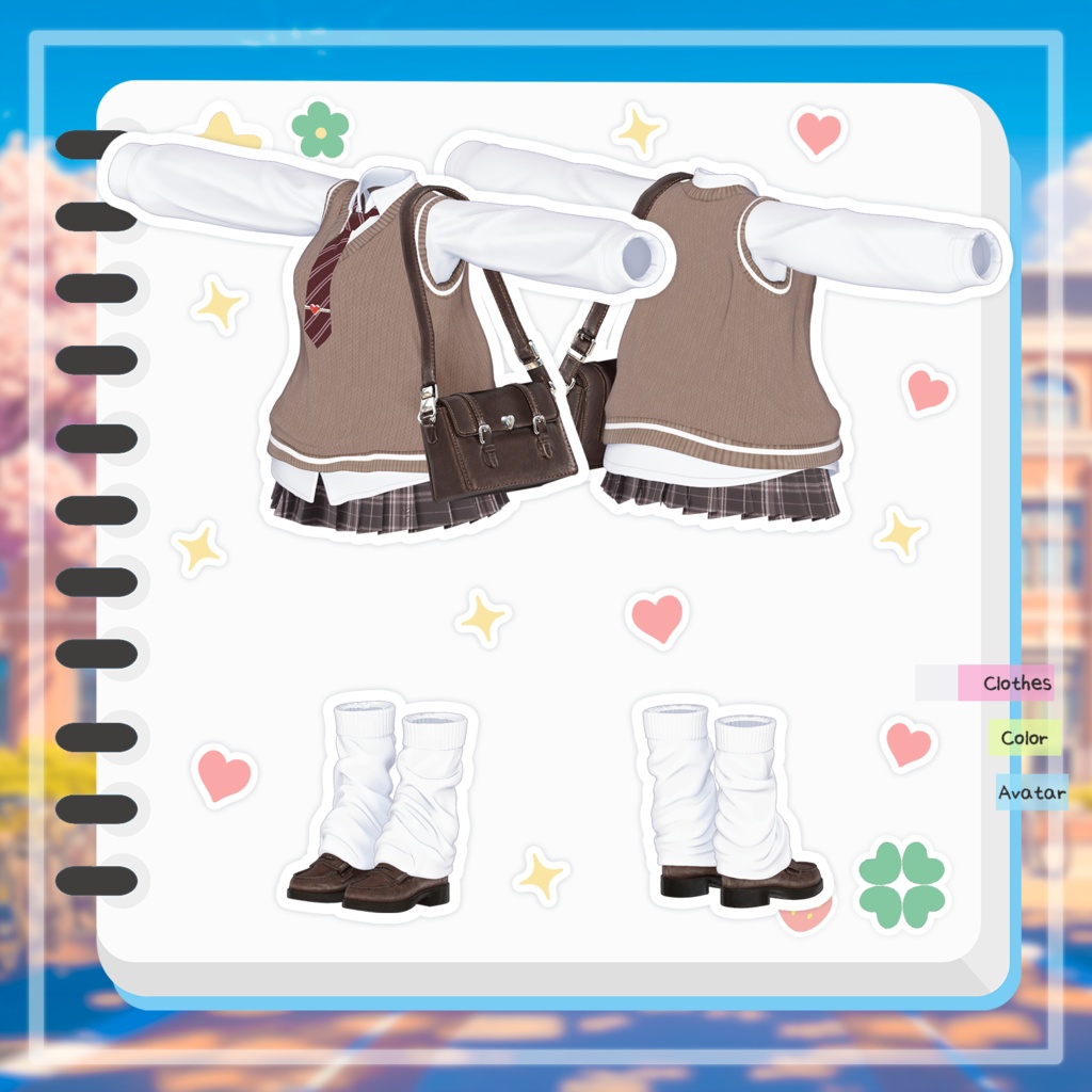【30% Sale】 Cocoa Preppy 【19アバター対応】