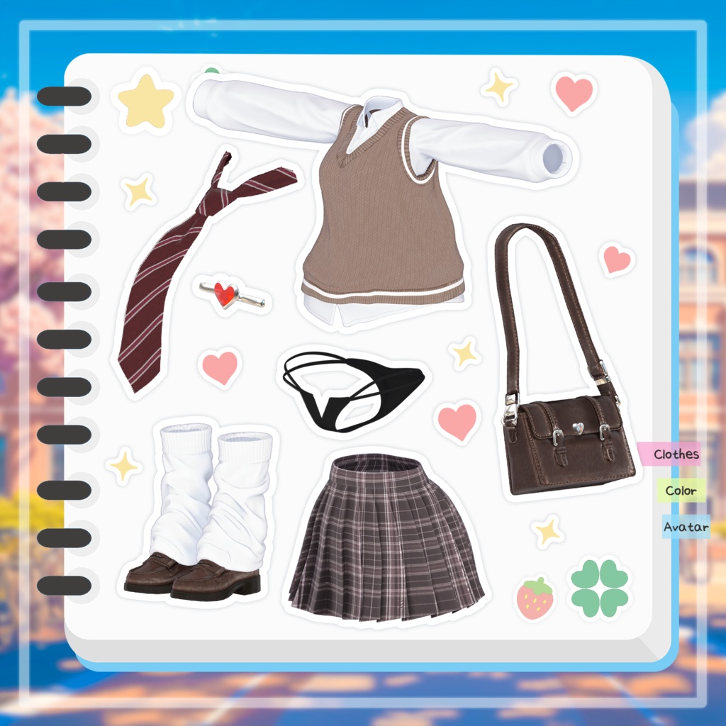 【30% Sale】 Cocoa Preppy 【19アバター対応】