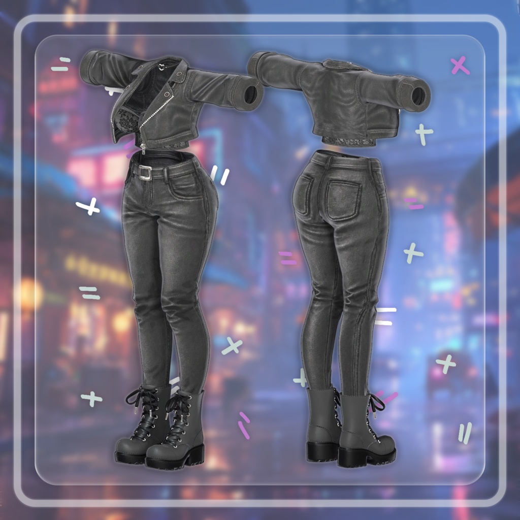 【50% Sale】 Vandal Punk 【19アバター対応】