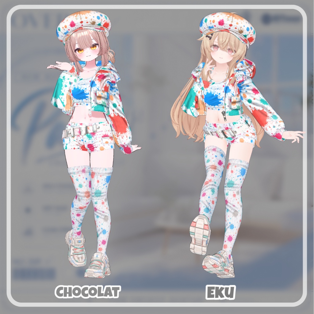 【50% Sale】 Painter 【19アバター対応】