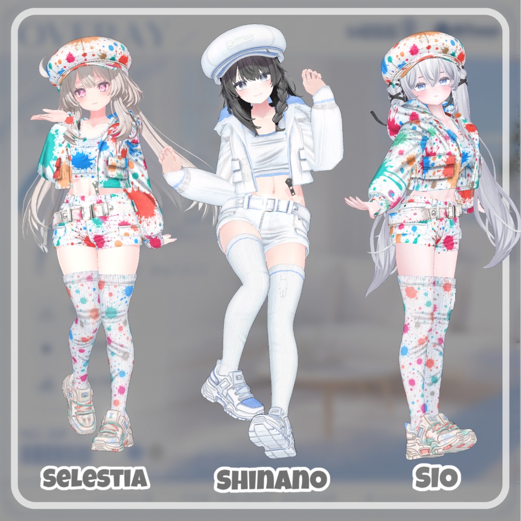 【50% Sale】 Painter 【19アバター対応】