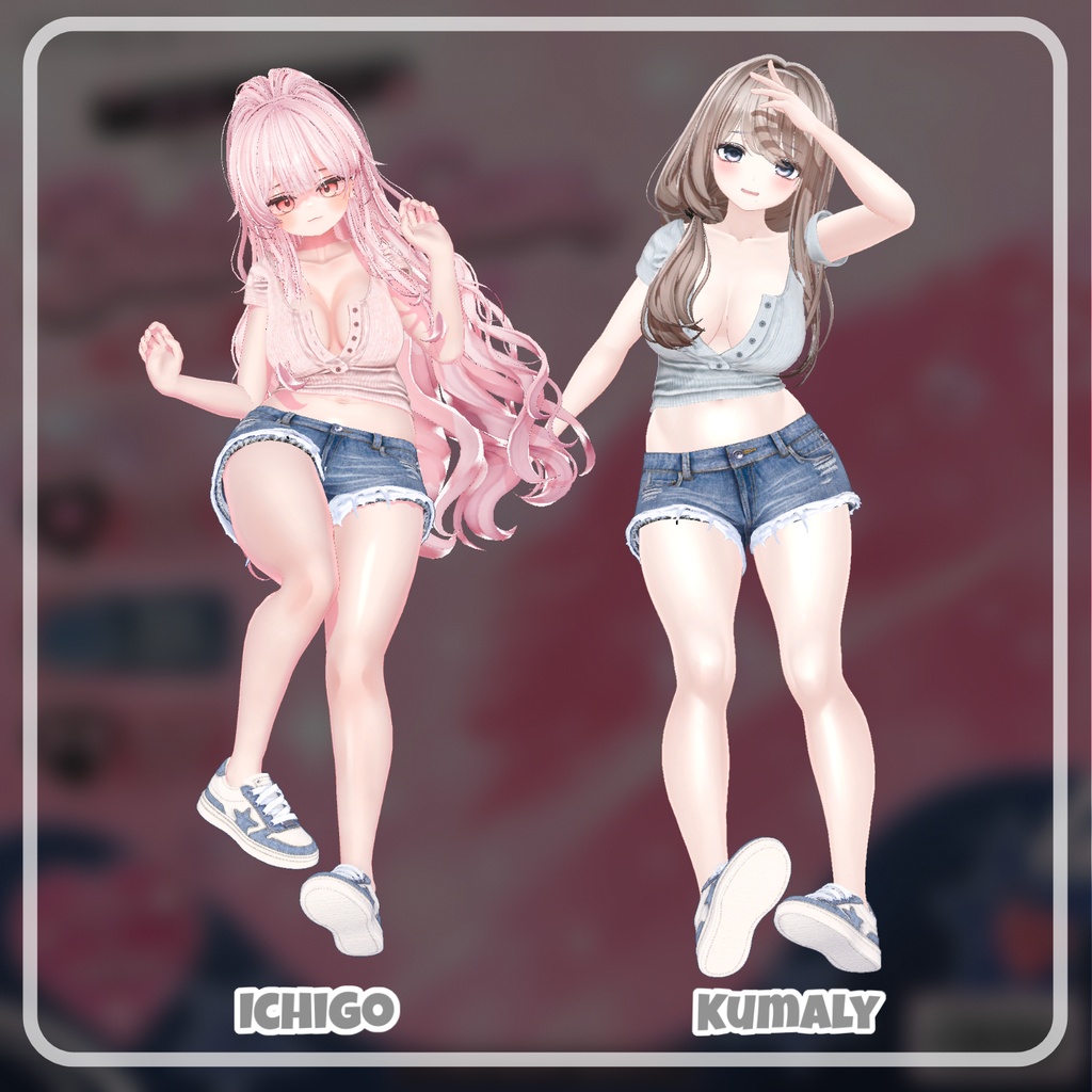 【50% Sale】 BubbleGum 【19アバター対応】