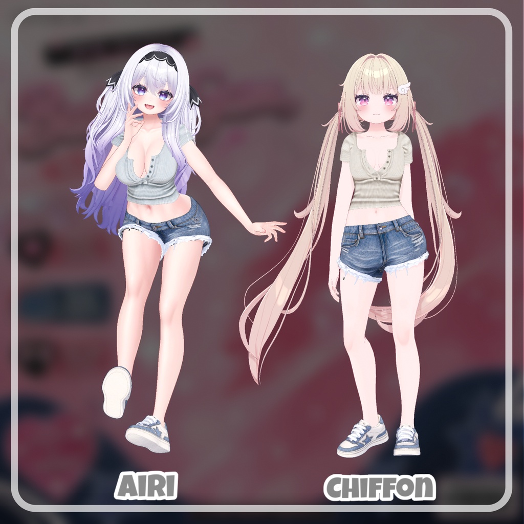 【50% Sale】 BubbleGum 【19アバター対応】