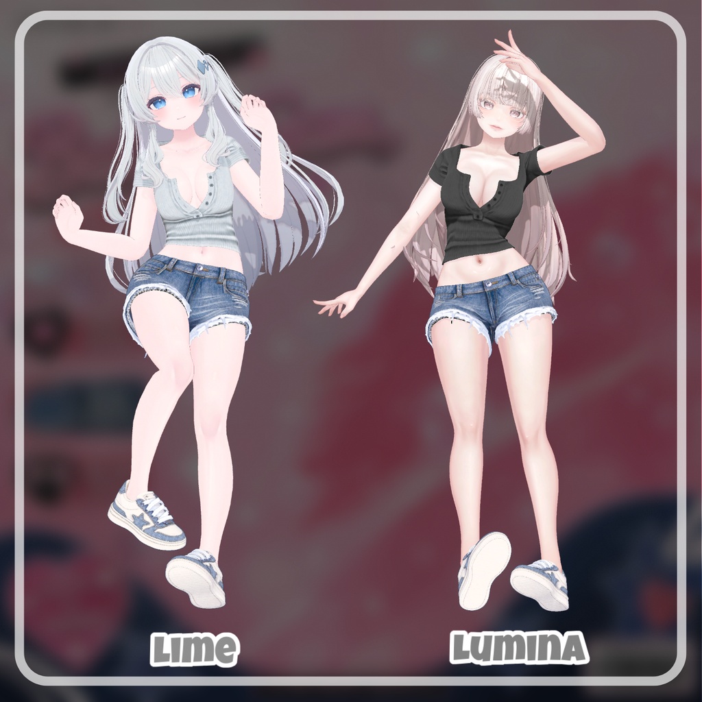 【50% Sale】 BubbleGum 【19アバター対応】