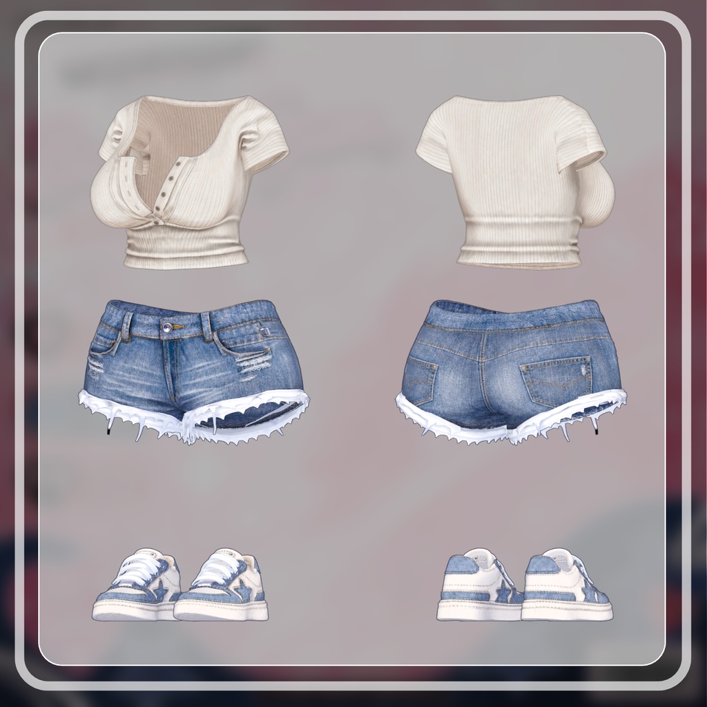 【50% Sale】 BubbleGum 【19アバター対応】