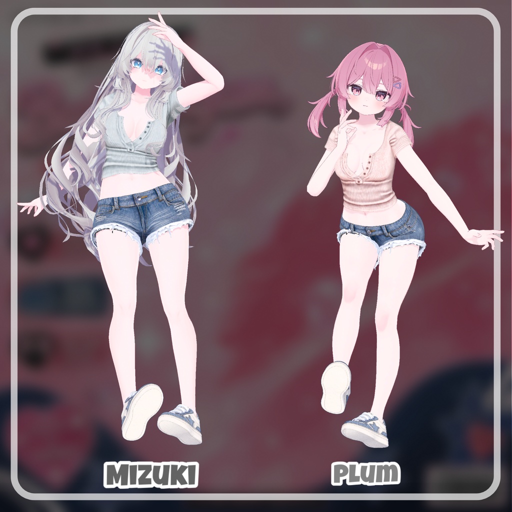 【50% Sale】 BubbleGum 【19アバター対応】