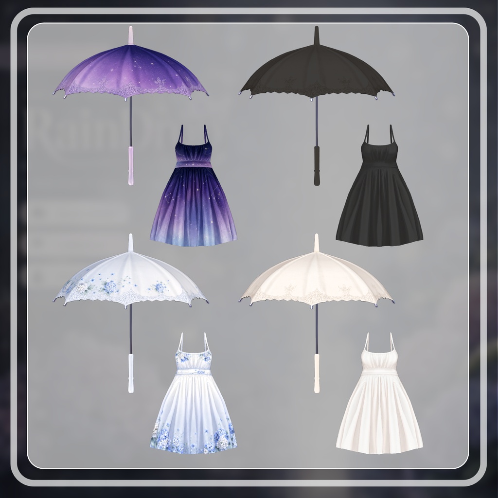 【50% Sale】 Rain Drop 【19アバター対応】