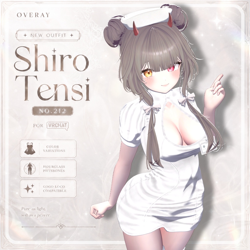 ✨OPEN SALE✨ ShiroTensi 【19アバター対応】
