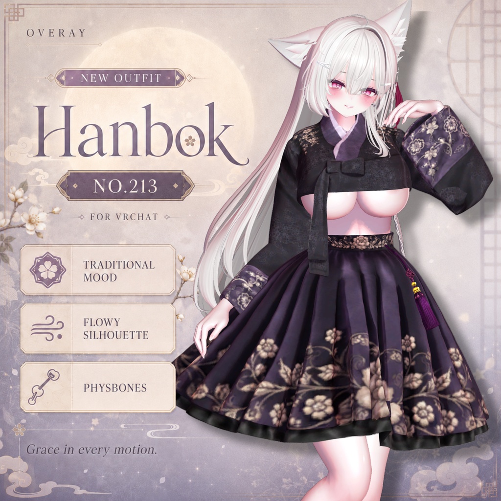 【50% Sale】 Hanbok 【19アバター対応】