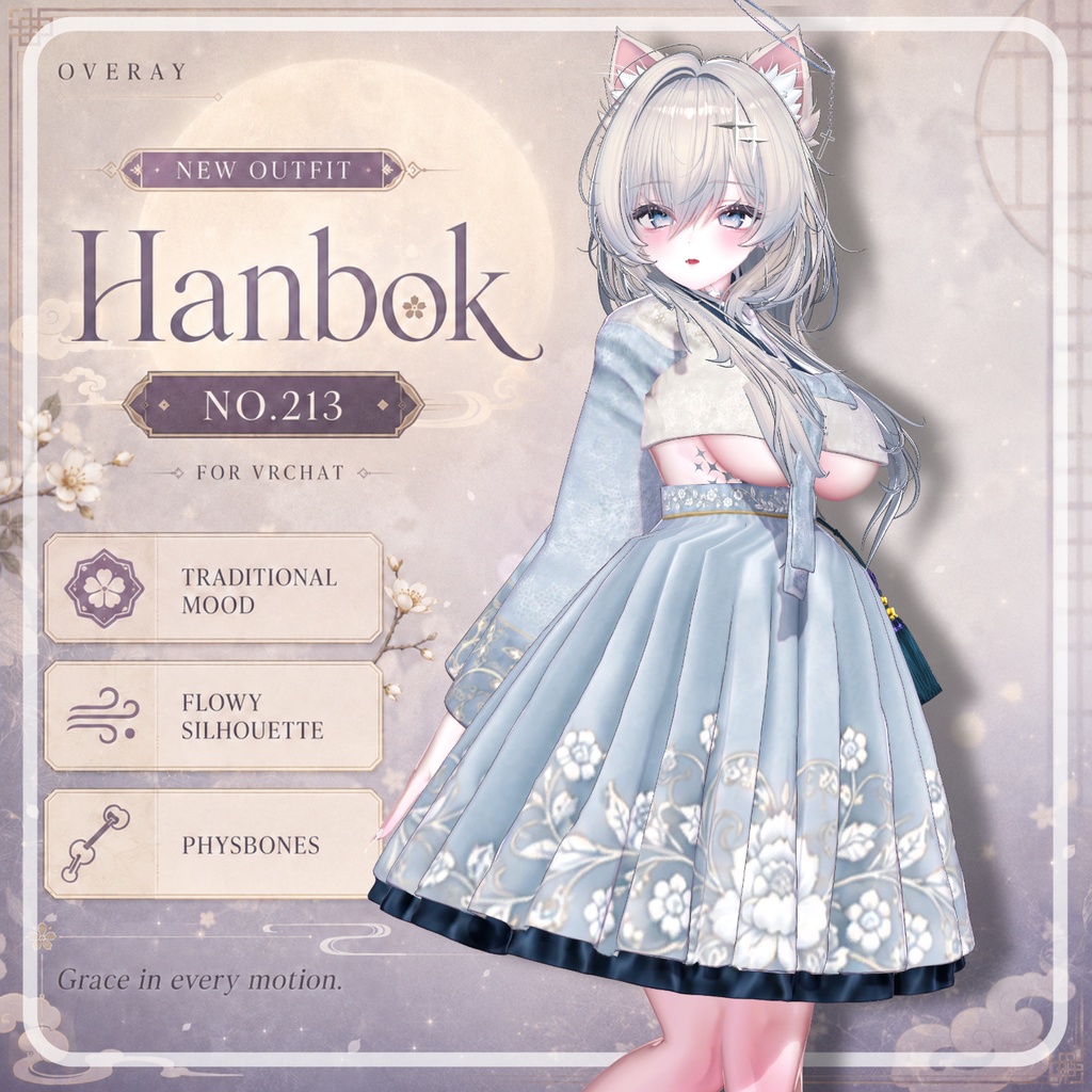 【50% Sale】 Hanbok 【19アバター対応】