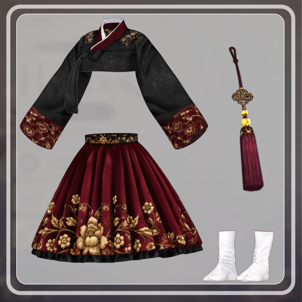 【50% Sale】 Hanbok 【19アバター対応】