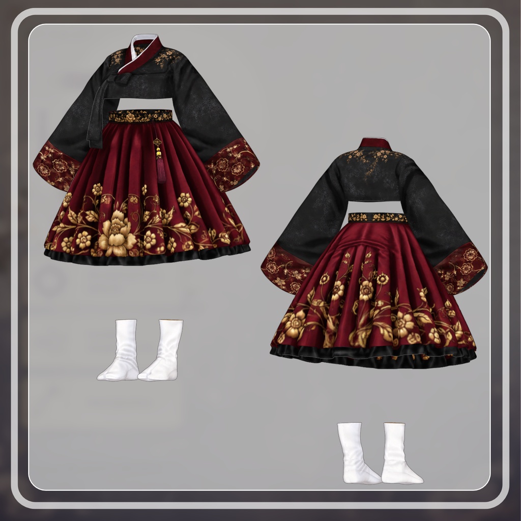 【50% Sale】 Hanbok 【19アバター対応】