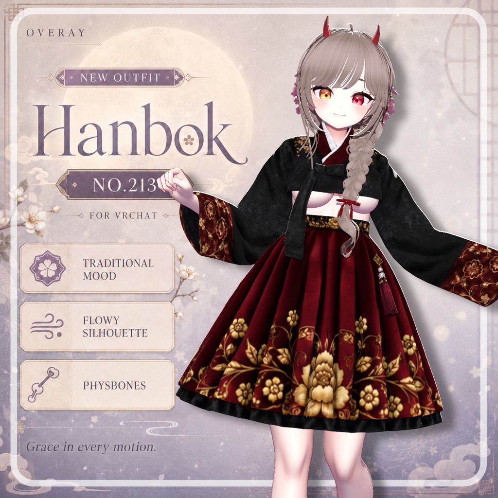 【50% Sale】 Hanbok 【19アバター対応】