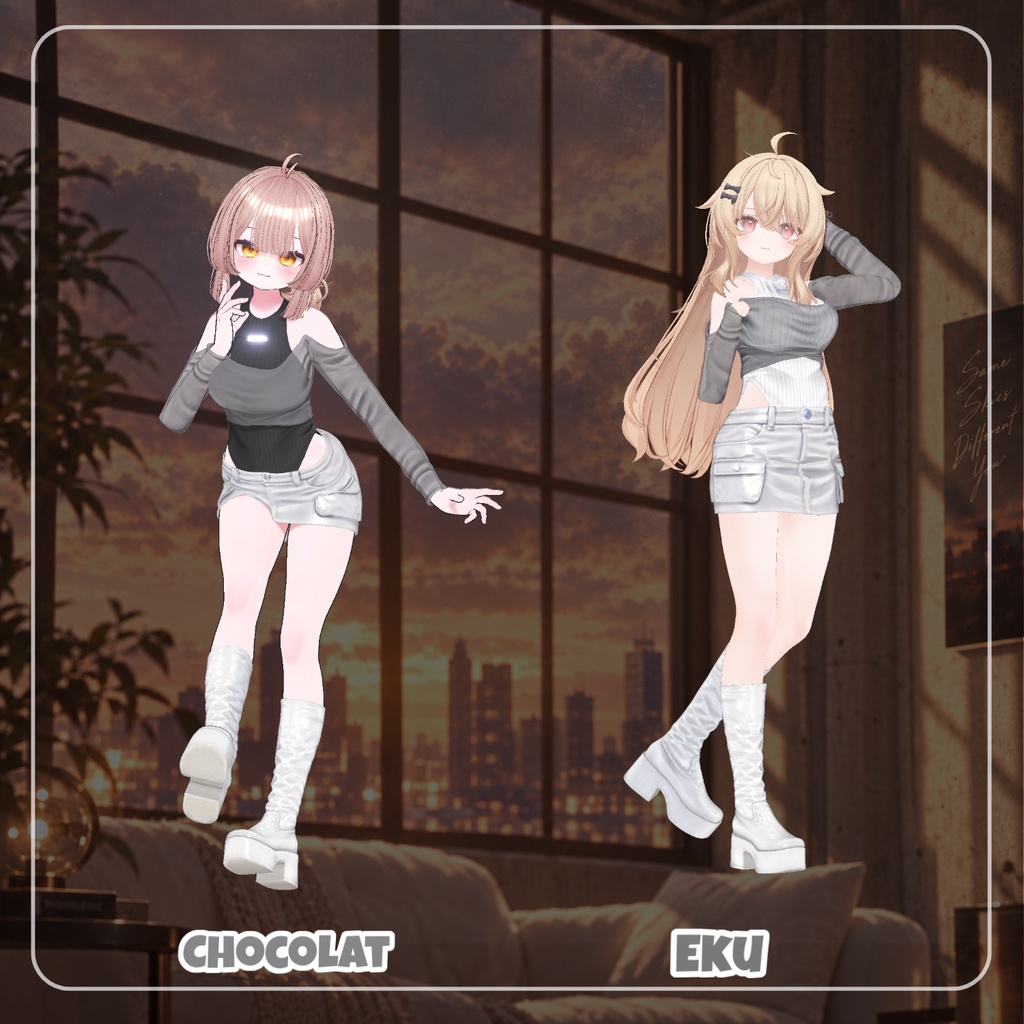 【50% Sale】 Cloudy 【19アバター対応】