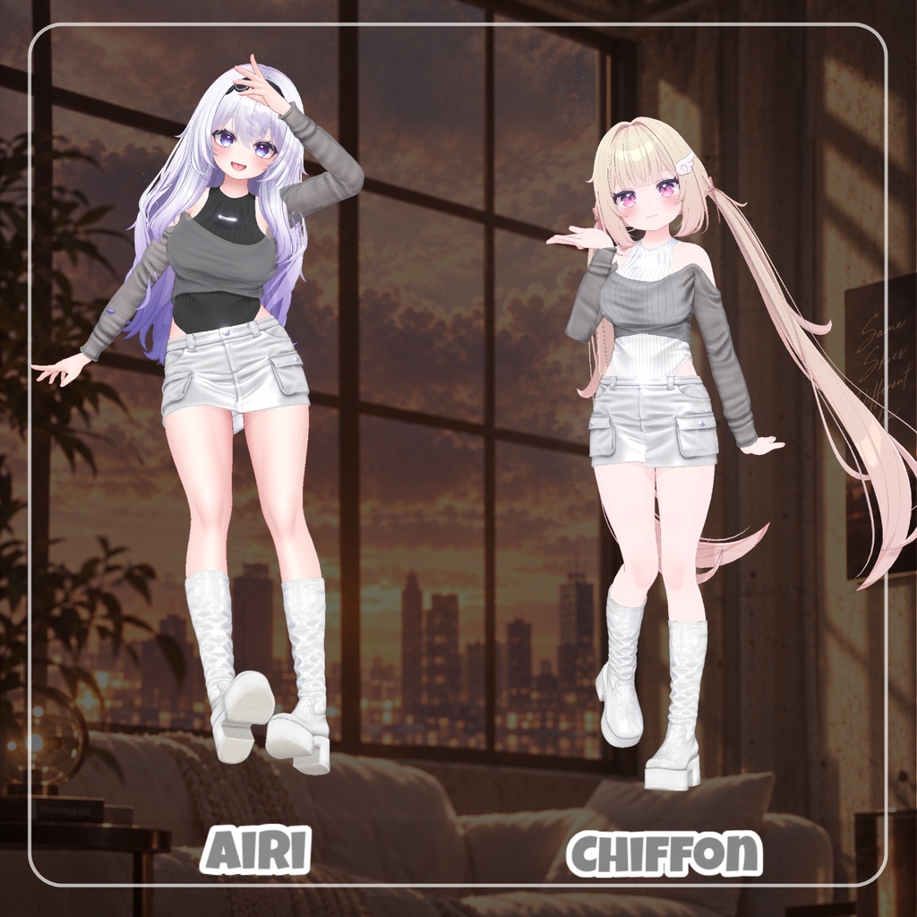 【50% Sale】 Cloudy 【19アバター対応】