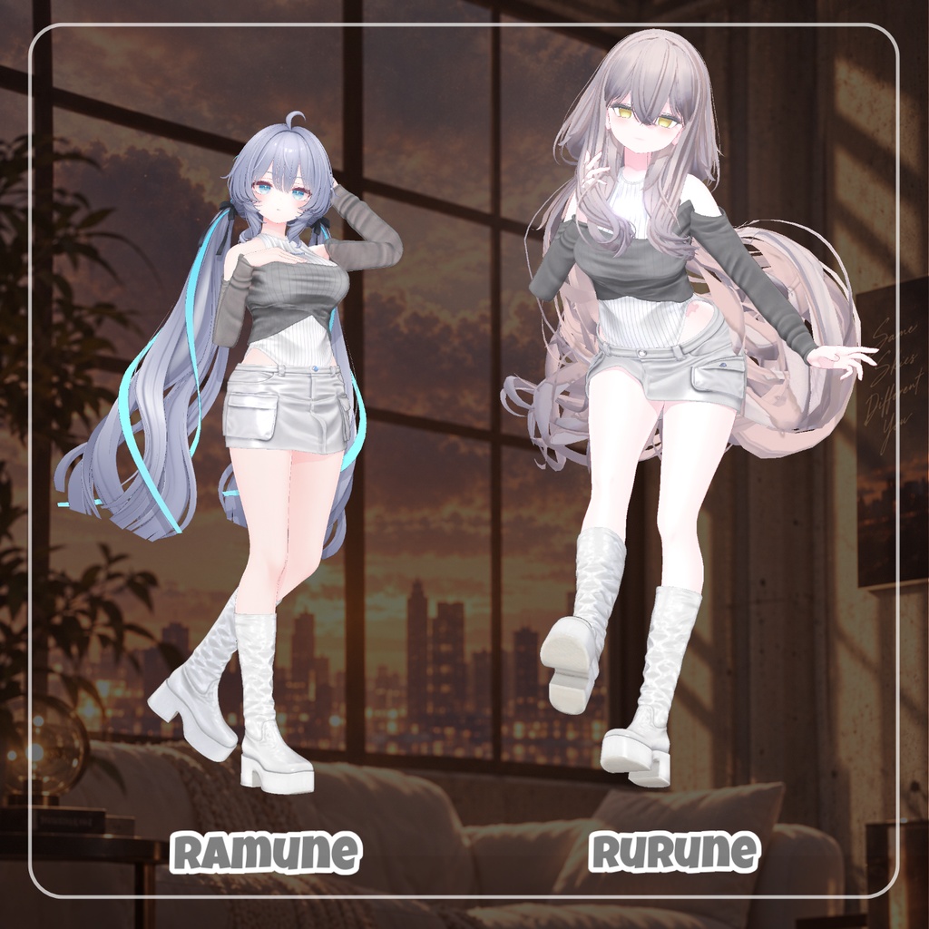 【50% Sale】 Cloudy 【19アバター対応】