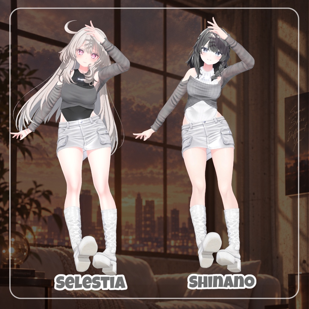 【50% Sale】 Cloudy 【19アバター対応】