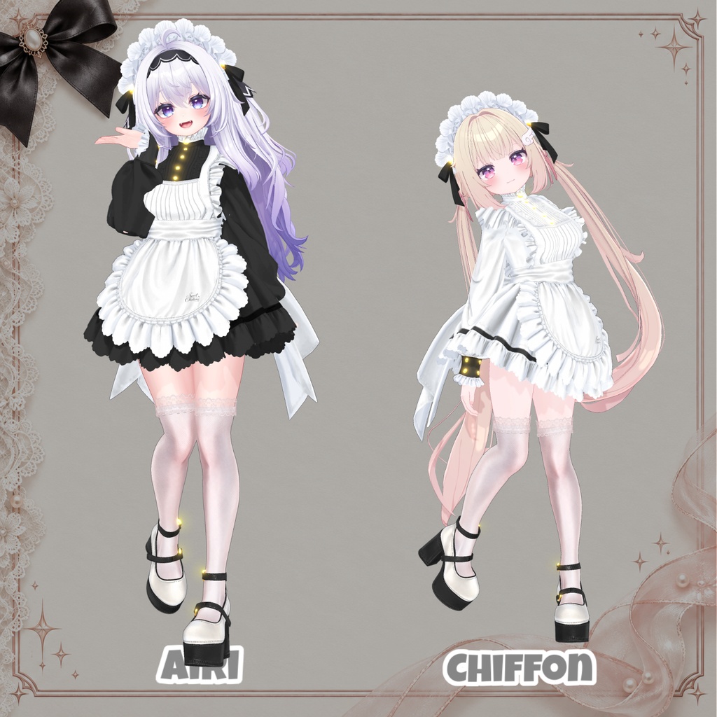 【50% Sale】 侍女 【20アバター対応】