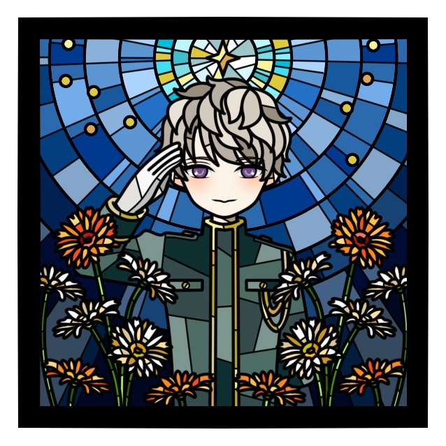 【青鉄】ステグラ風アクキー(クリックポスト)