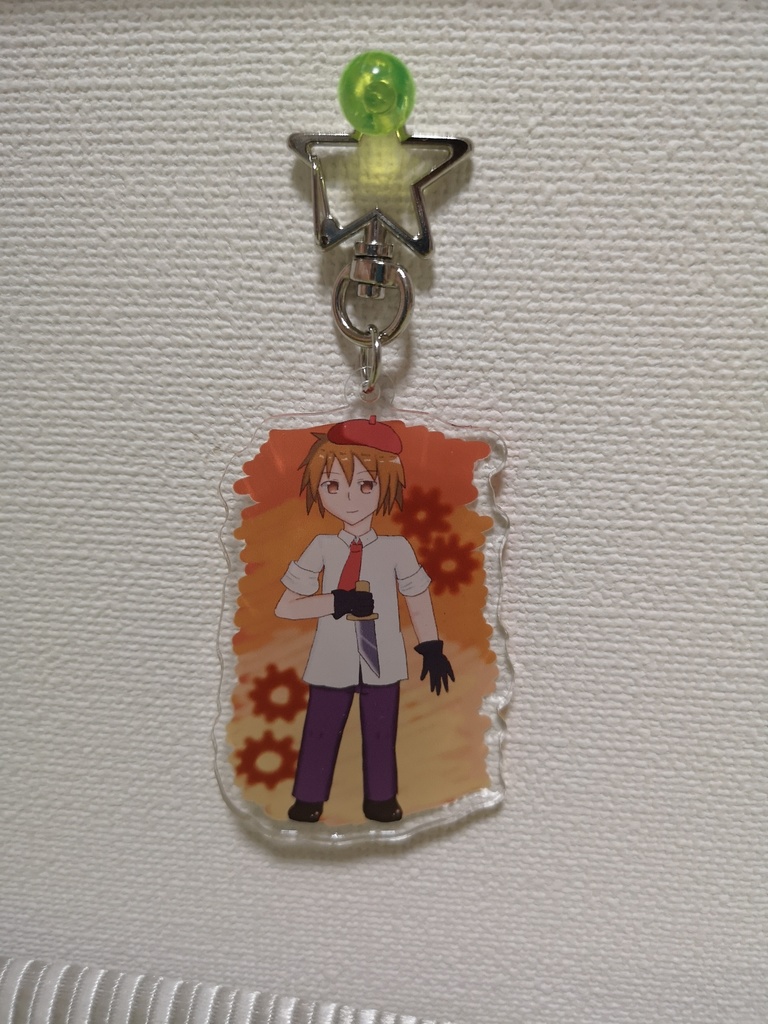 テツローアクリルキーホルダー
