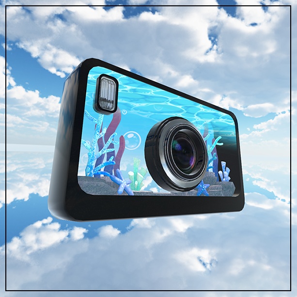 海カメラ【オリジナル3Dモデル】