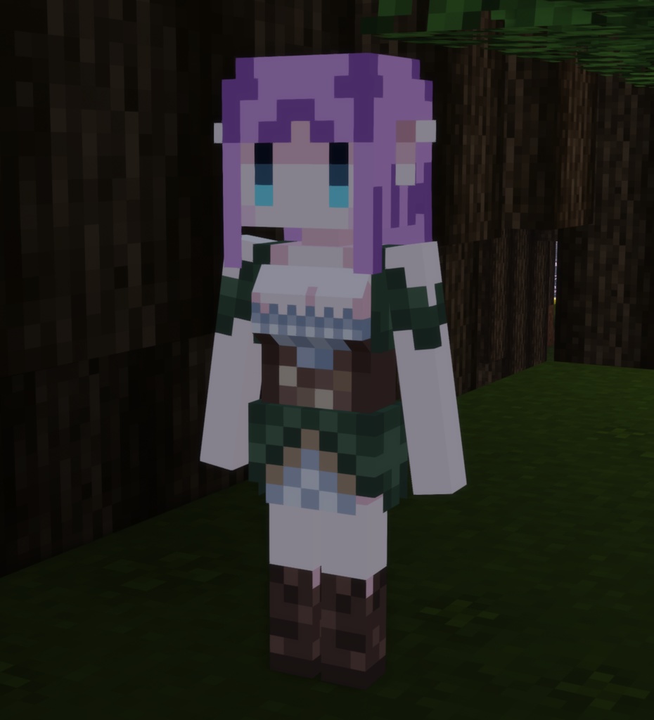 Melody's Cute Girl Villagers Minecraft Resource Pack Early Access