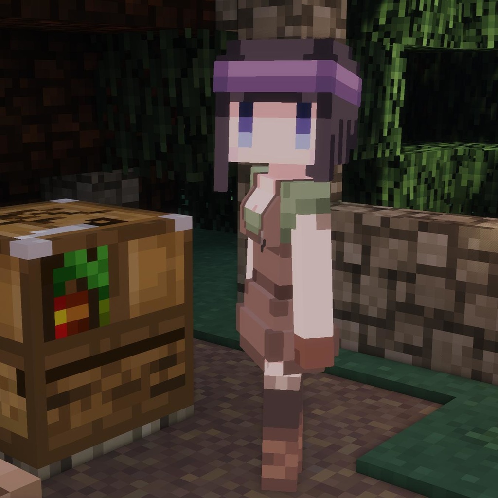 Melody's Cute Girl Villagers Minecraft Resource Pack Early Access