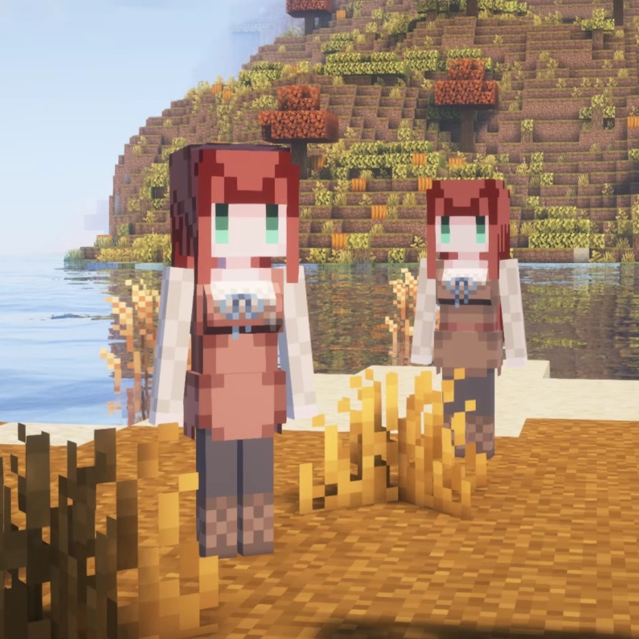 Melody's Cute Girl Villagers Minecraft Resource Pack Early Access