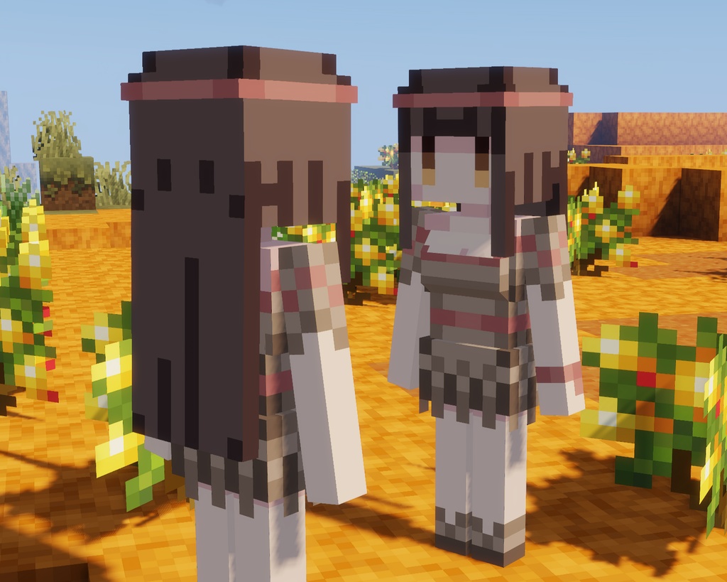Melody's Cute Girl Villagers Minecraft Resource Pack Early Access