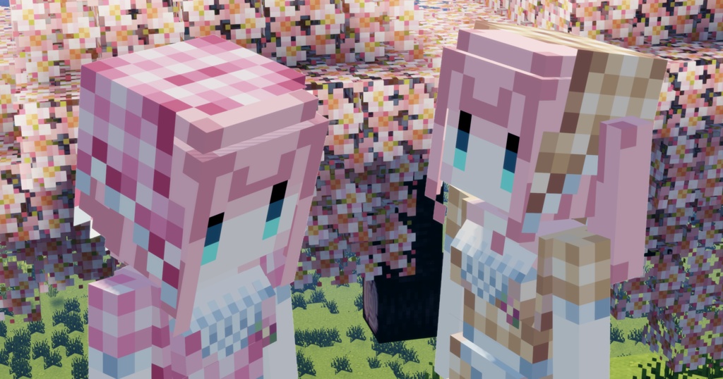 Melody's Cute Girl Villagers Minecraft Resource Pack Early Access