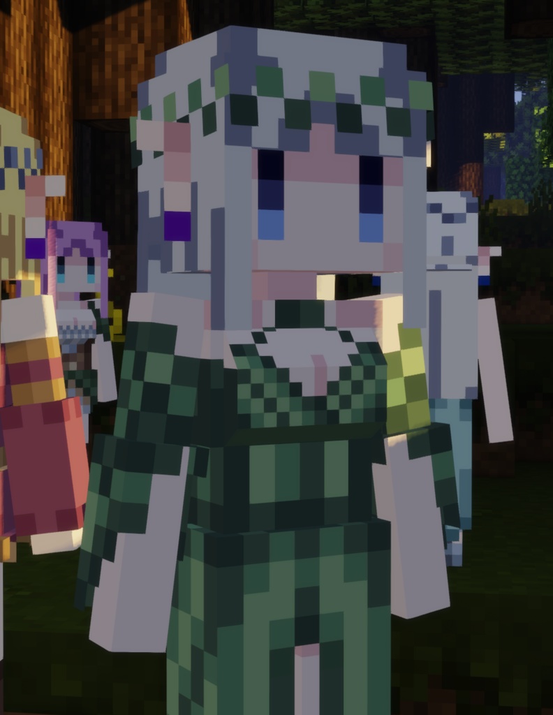 Melody's Cute Girl Villagers Minecraft Resource Pack Early Access