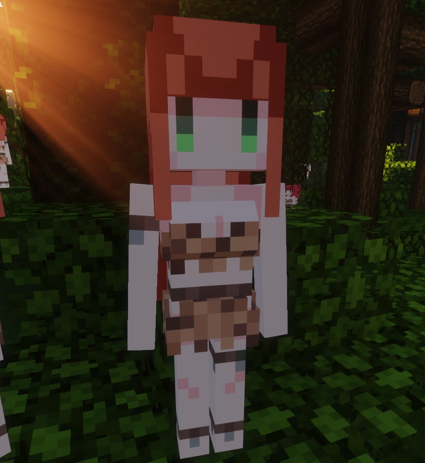 Melody's Cute Girl Villagers Minecraft Resource Pack Early Access